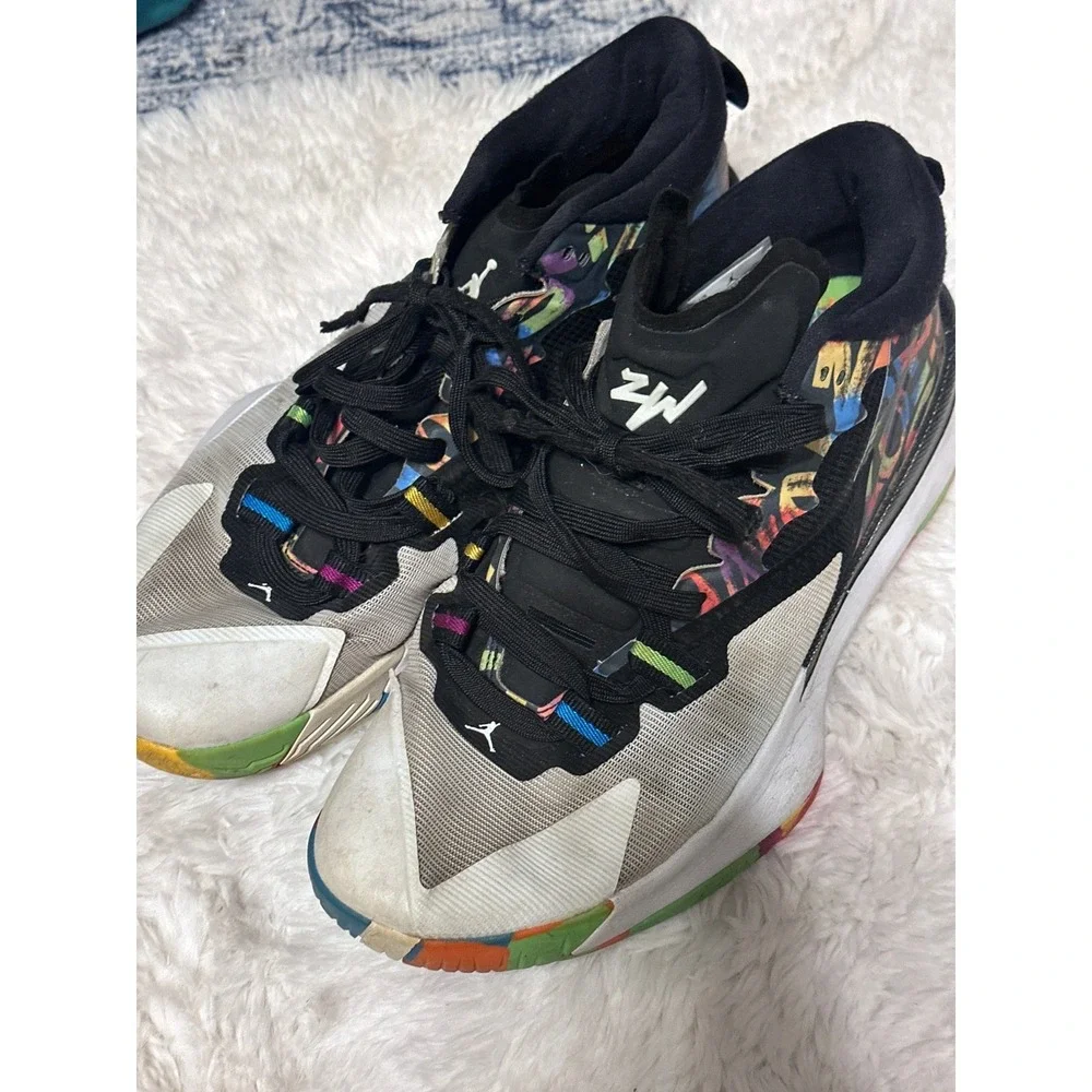 Jordan Zion NOAH Basketball Shoes Sneakers MultiColor Athletic Mens
